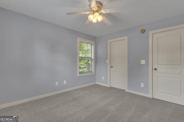 14 Hammock Ridge Dr, Newnan, GA 30265 - unfurnished bedroom featuring carpet floors and ceiling fan