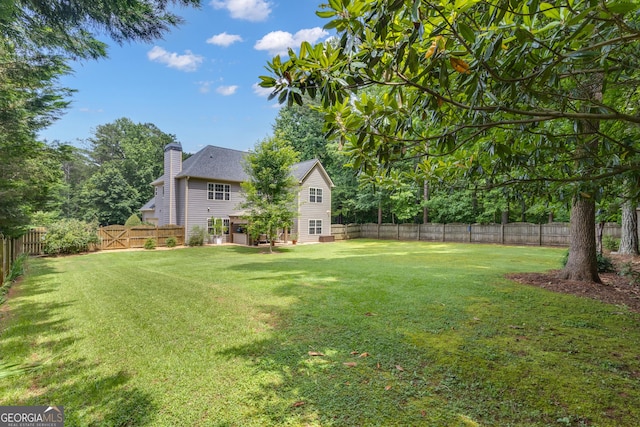 14 Hammock Ridge Dr, Newnan, GA 30265 - view of fenced backyard