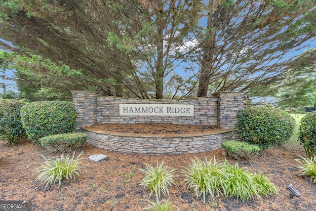 14 Hammock Ridge Dr, Newnan, GA 30265 - view of community sign