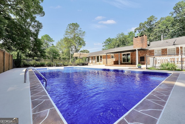 234 Crumbley Rd, Mcdonough, GA 30252 - view of swimming pool with a patio area