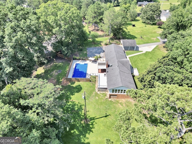 234 Crumbley Rd, Mcdonough, GA 30252 - bird's eye view of a pool