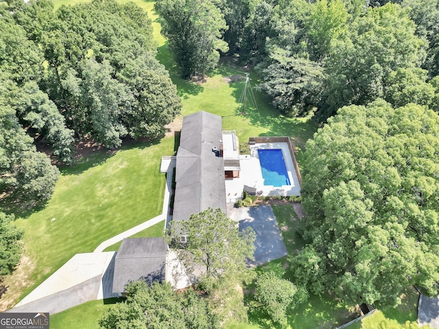 234 Crumbley Rd, Mcdonough, GA 30252 - aerial view of property and surrounding area with a pool