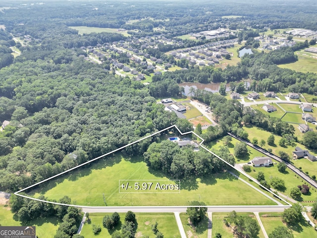 234 Crumbley Rd, Mcdonough, GA 30252 - view of property location featuring property boundaries highlighted and a forest