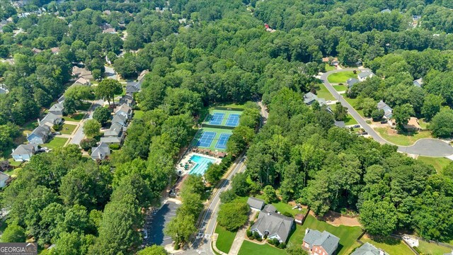 4385 Pinehollow Ct, Alpharetta, GA 30022 - aerial overview of property's location