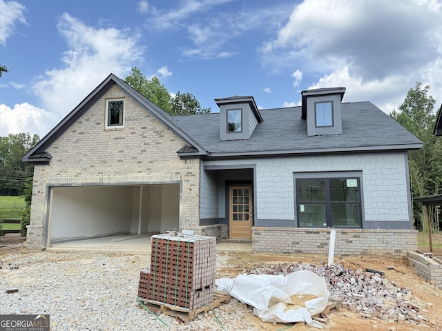101 Everwood Ct, Dallas, GA 30132 - view of front of home with brick siding, driveway, and a garage
