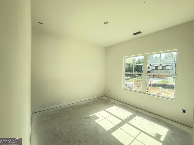 101 Everwood Ct, Dallas, GA 30132 - empty room with unfinished concrete flooring