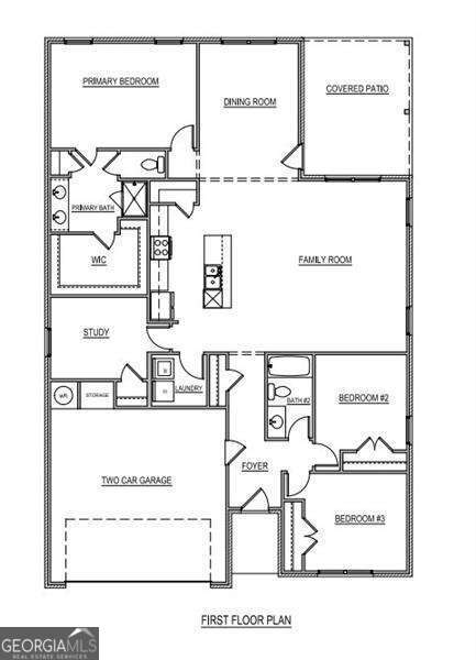 101 Everwood Ct, Dallas, GA 30132 - view of home floor plan