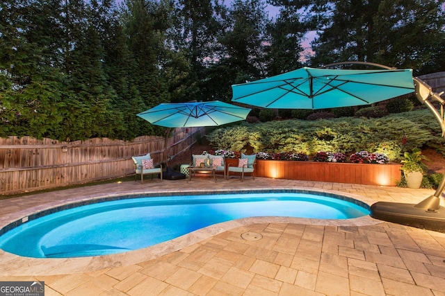 6430 Banbury Ct SE, Mableton, GA 30126 - view of pool with a patio area