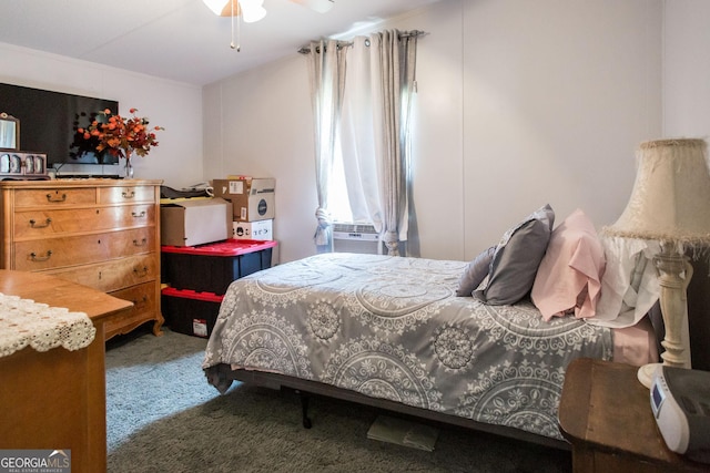 3564 Chapel Cir, Blackshear, GA 31516 - carpeted bedroom with cooling unit