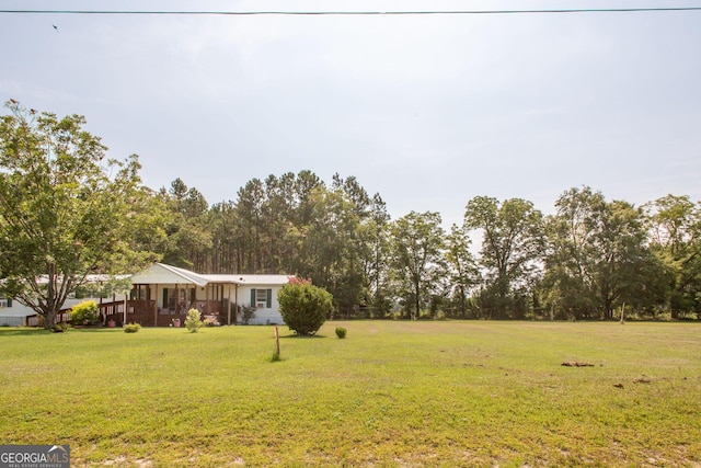 3564 Chapel Cir, Blackshear, GA 31516 - view of grassy yard