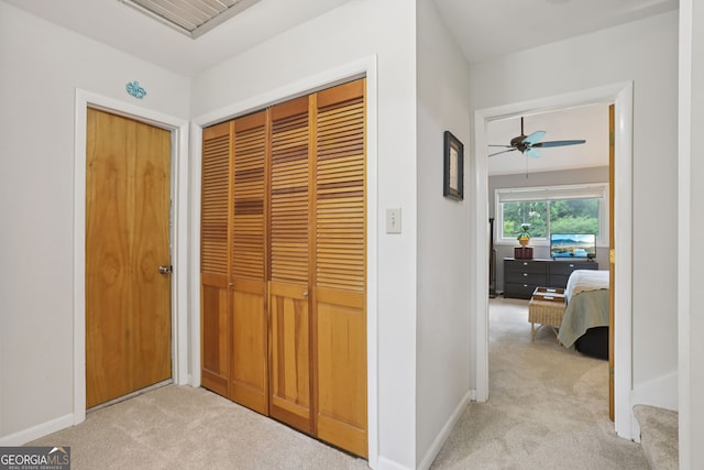 2653 Partridge Trl, Duluth, GA 30097 - hall with light carpet and baseboards