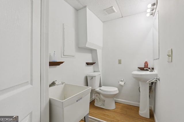 2653 Partridge Trl, Duluth, GA 30097 - bathroom with a sink and wood finished floors