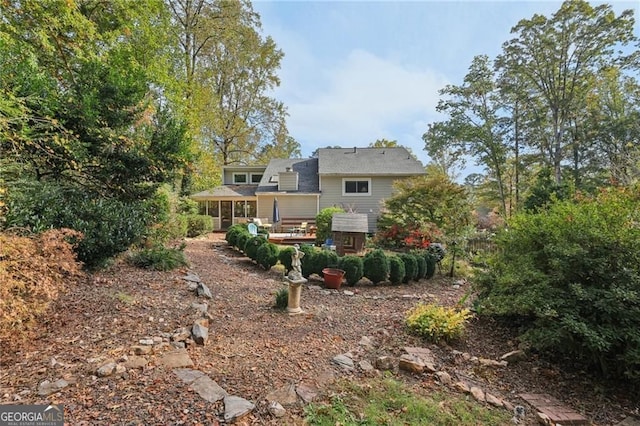 2653 Partridge Trl, Duluth, GA 30097 - back of property