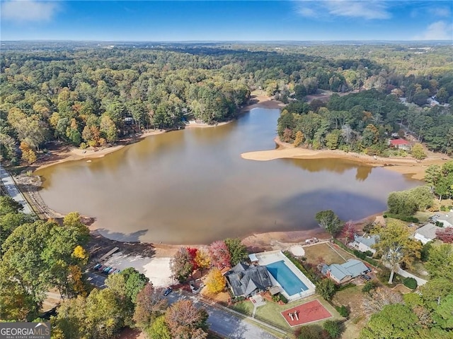 2653 Partridge Trl, Duluth, GA 30097 - bird's eye view of a large body of water