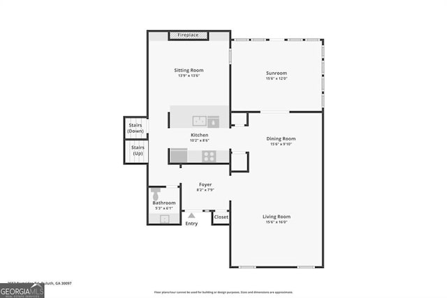 2653 Partridge Trl, Duluth, GA 30097 - view of property floor plan