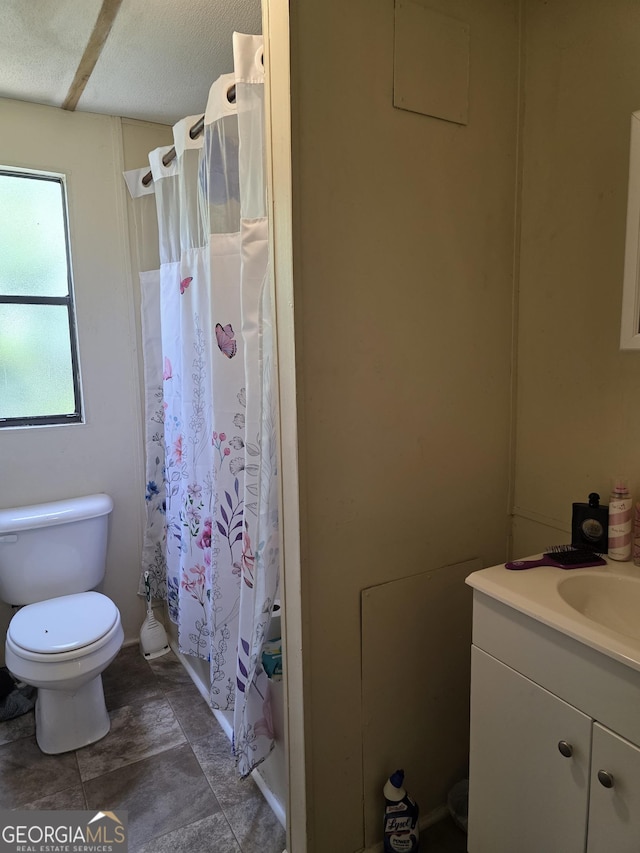 201 Rogers St, Mcdonough, GA 30253 - bathroom with vanity and shower / bath combo