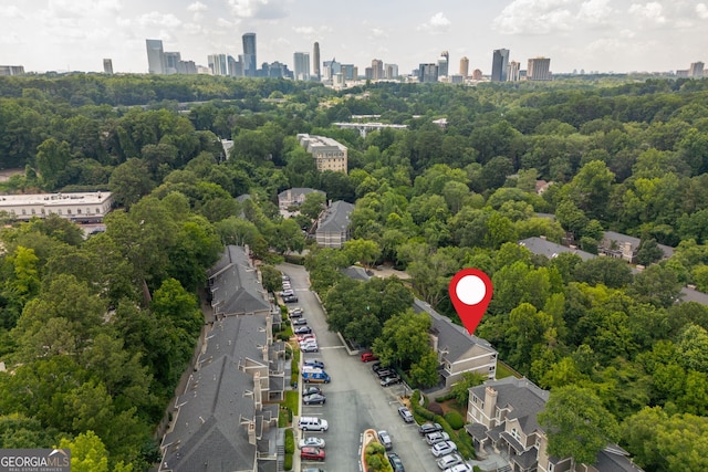 9 Saint Claire Ln NE, Atlanta, GA 30324 - bird's eye view of city skyline