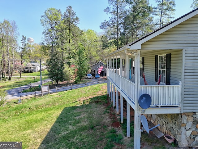 104 View St, Clarkesville, GA 30523 - view of grassy yard