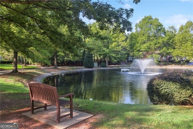 3707 Vineyards Lake Cir NW Unit 22, Kennesaw, GA 30144 - view of property's community with a water view