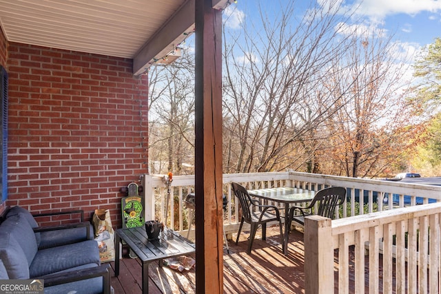 110 Clearview St, Clarkesville, GA 30523 - view of deck
