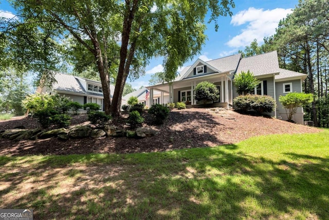4882 Rabbit Farm Rd, Loganville, GA 30052 - view of front of home with a front lawn