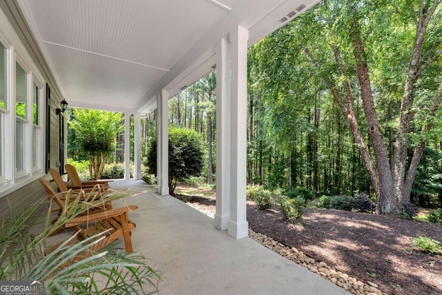 4882 Rabbit Farm Rd, Loganville, GA 30052 - view of covered porch