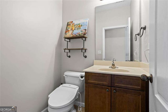 1786 Jameson Cir, Lawrenceville, GA 30043 - bathroom with toilet and vanity