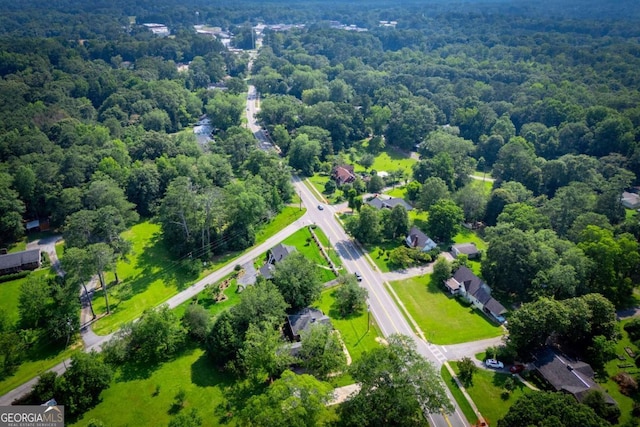 508 College St, Bowdon, GA 30108 - drone / aerial view of a heavily wooded area