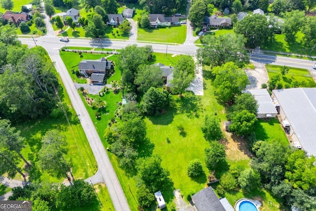508 College St, Bowdon, GA 30108 - aerial view of residential area