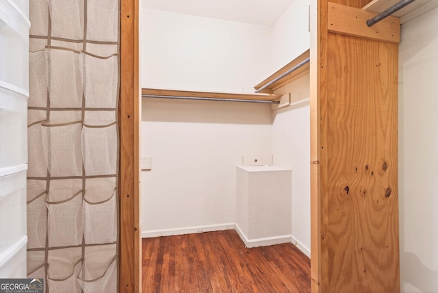 290 Bear Cave Trl, Lakemont, GA 30552 - spacious closet with wood finished floors
