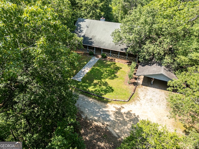 290 Bear Cave Trl, Lakemont, GA 30552 - aerial view of property and surrounding area