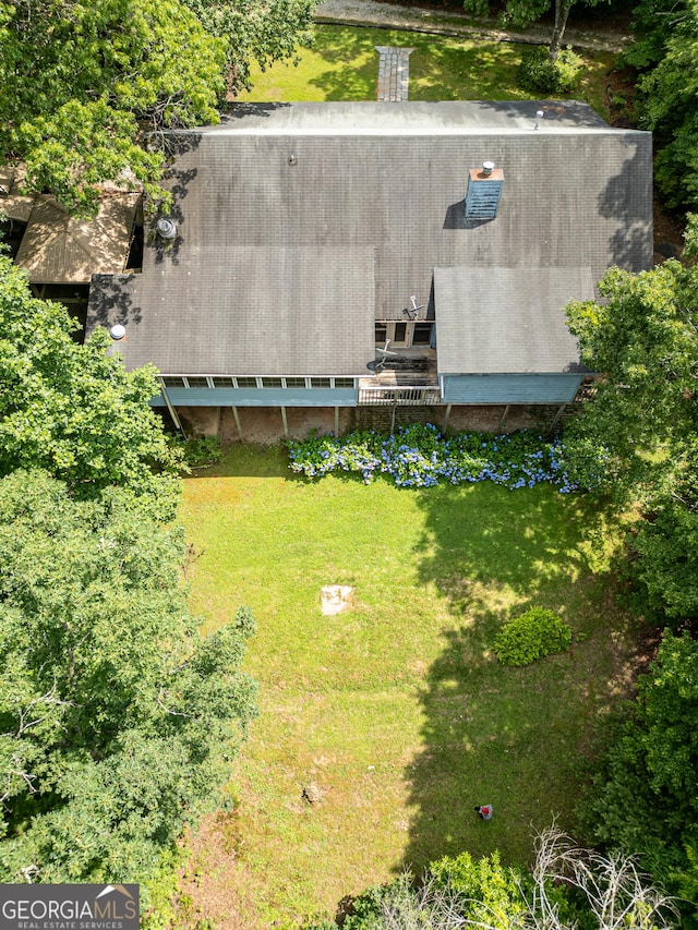 290 Bear Cave Trl, Lakemont, GA 30552 - view from above of property