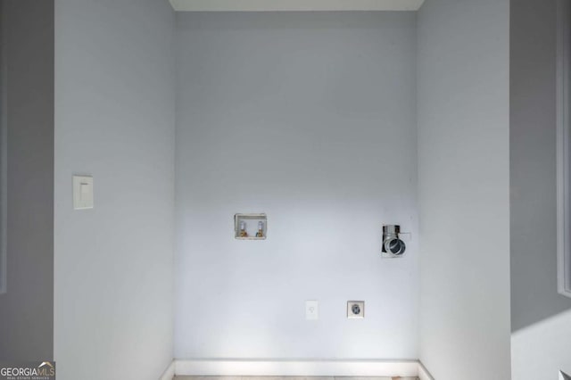 1630 Ezra Church Dr NW, Atlanta, GA 30314 - washroom featuring electric dryer hookup and washer hookup