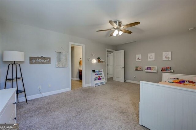 6863 Lake Sterling, Flowery Branch, GA 30542 - bedroom with light colored carpet and baseboards