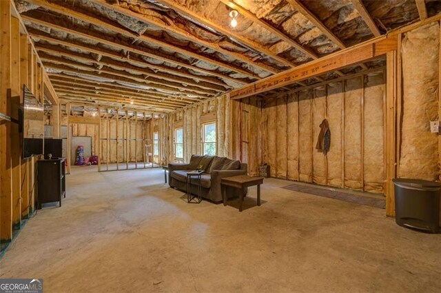 6863 Lake Sterling, Flowery Branch, GA 30542 - misc room with concrete floors