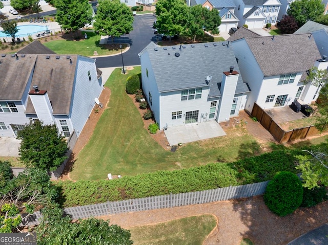 591 Wendlebury Ct, Alpharetta, GA 30004 - aerial perspective of suburban area