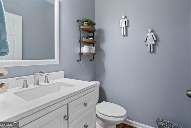 428 Gold Xing, Canton, GA 30114 - bathroom with vanity and toilet