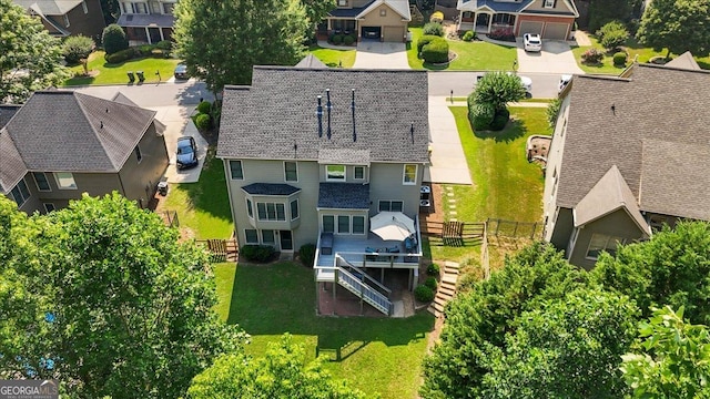 428 Gold Xing, Canton, GA 30114 - aerial perspective of suburban area