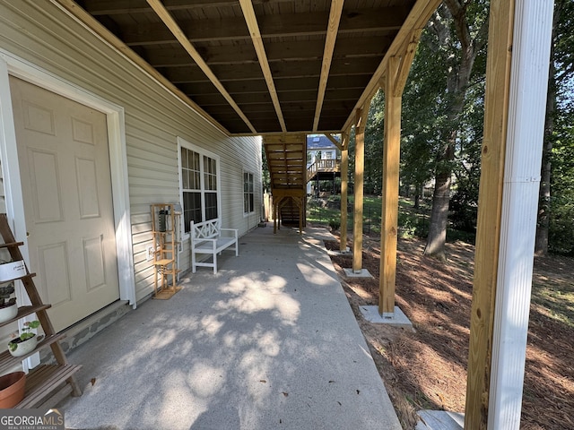 1535 Smoke Hill Dr, Hoschton, GA 30548 - view of patio