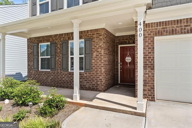 400 Paulownia Cir, Mcdonough, GA 30253 - view of exterior entry with brick siding and covered porch