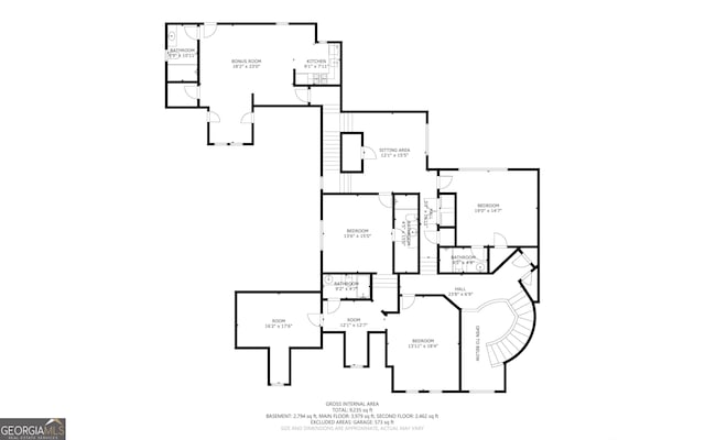 9695 Almaviva Dr, Alpharetta, GA 30022 - view of property floor plan