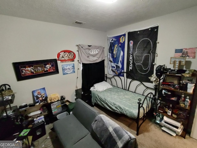 4004 Pensacola Way, Grovetown, GA 30813 - carpeted bedroom featuring a textured ceiling
