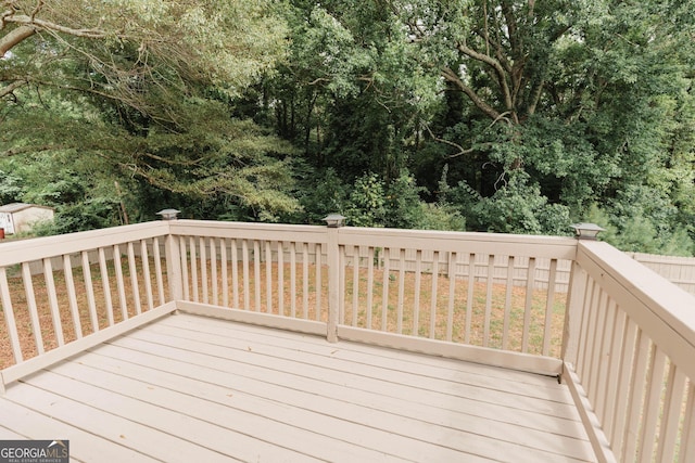6914 N Baggett Rd, Douglasville, GA 30134 - view of deck