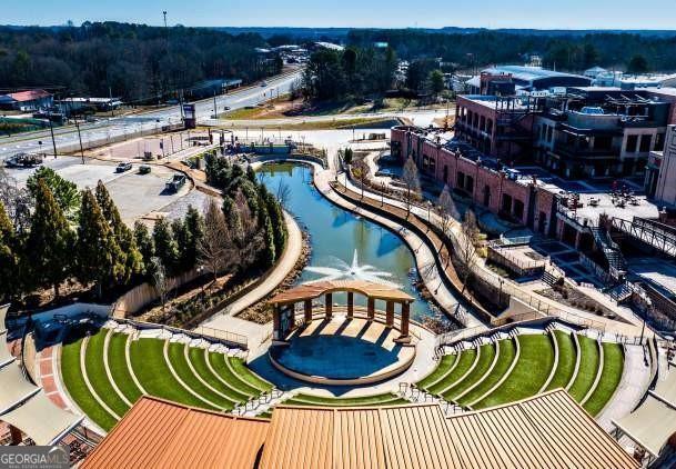 295 Sagamore Cv NW, Sugar Hill, GA 30518 - bird's eye view of a large body of water