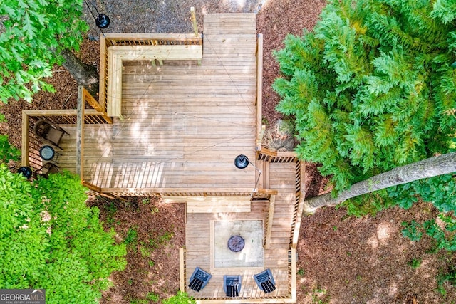 371 Abbott Top Rd, Ellijay, GA 30540 - bird's eye view