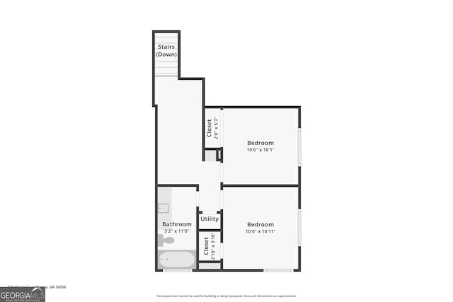686 Shore Ln, Lithonia, GA 30058 - view of home floor plan