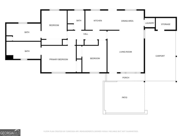195 Sylvan Rd, Athens, GA 30606 - view of home floor plan