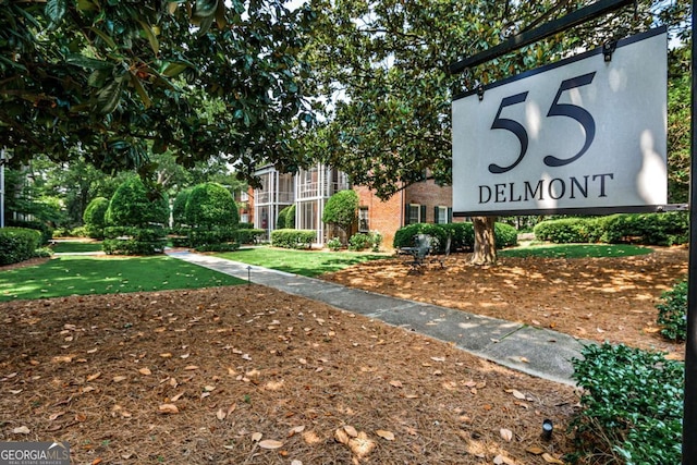 55 Delmont Dr NE Unit C3, Atlanta, GA 30305 - view of community sign