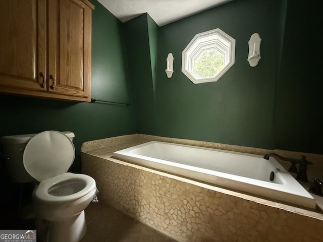 600 Ivory Dr, Baldwin, GA 30511 - bathroom featuring a bath and tile patterned floors