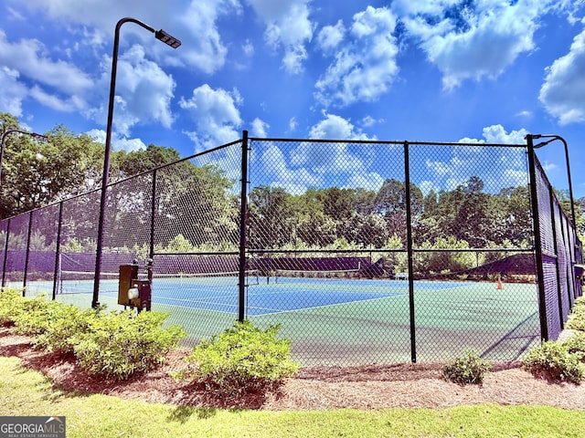 5599 Wheeler Ridge Rd, Auburn, GA 30011 - view of tennis court